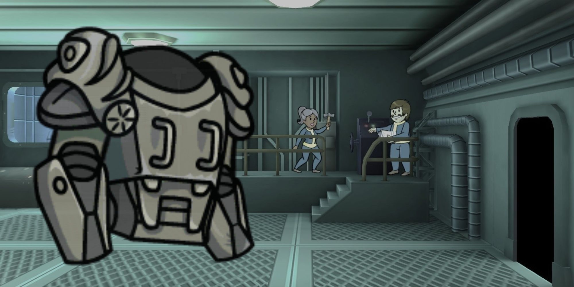 T-60f Power Armor In Fallout Shelter