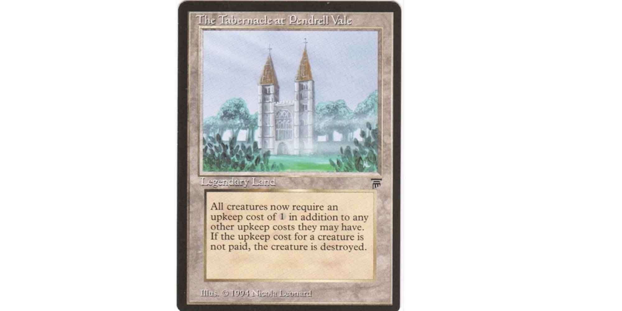 Tabernacle at Pendrell Vale card from the Alpha set of Magic the Gathering