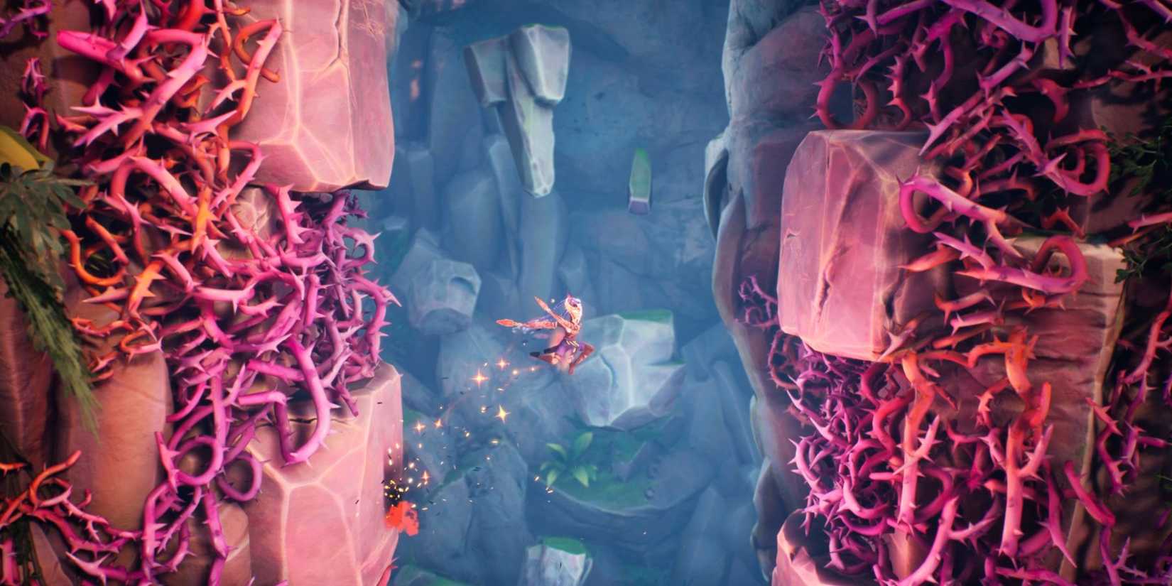 tales of kenzera zau platforming wall jumping traversal