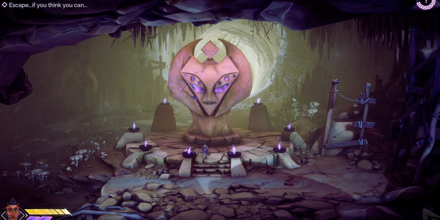 tawa's heart shaman shrine in tales of kenzera zau