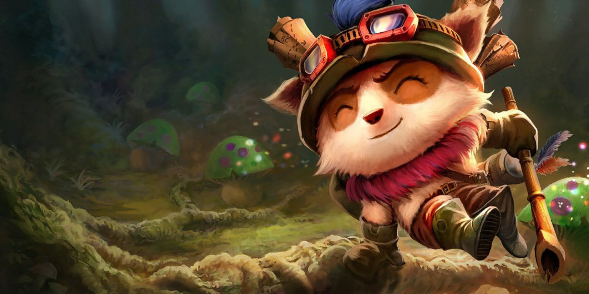 Teemo holding a Blowgun in Dungeons and Dragons