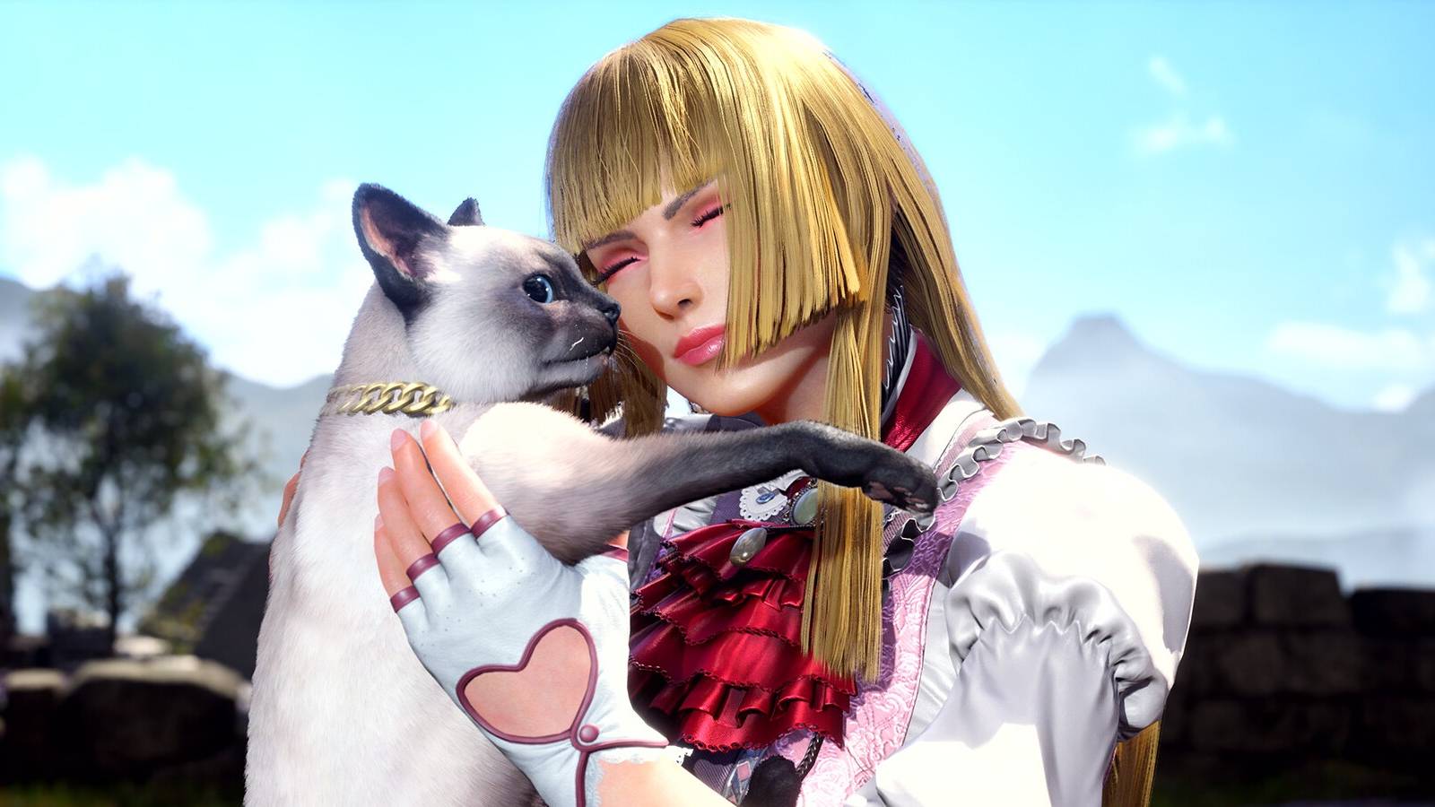 tekken 8 lili with her cat salt