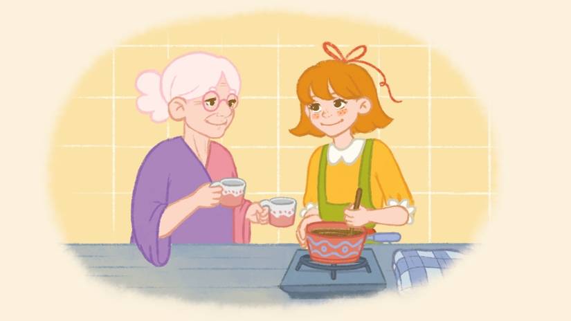 Tell Me Your Story Grandma Rose and Amelia