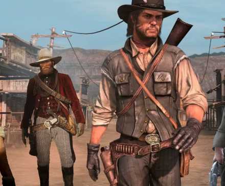 A collage of the best outfits in Red Dead Redemption 2