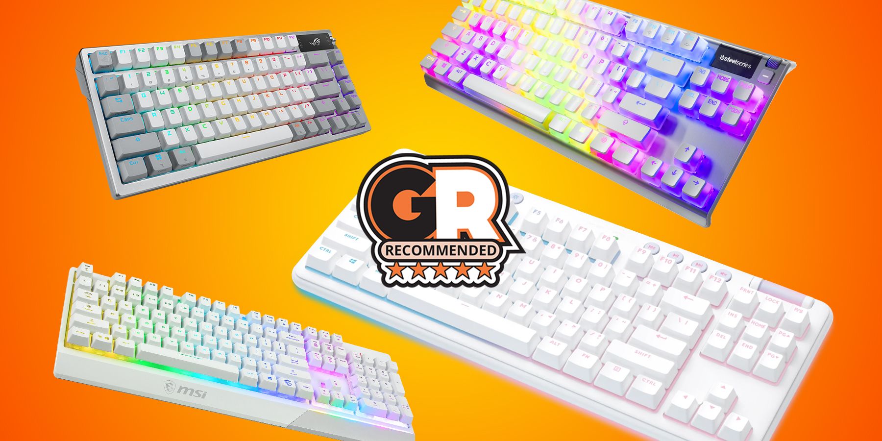 The Best White Gaming Keyboards in 2024