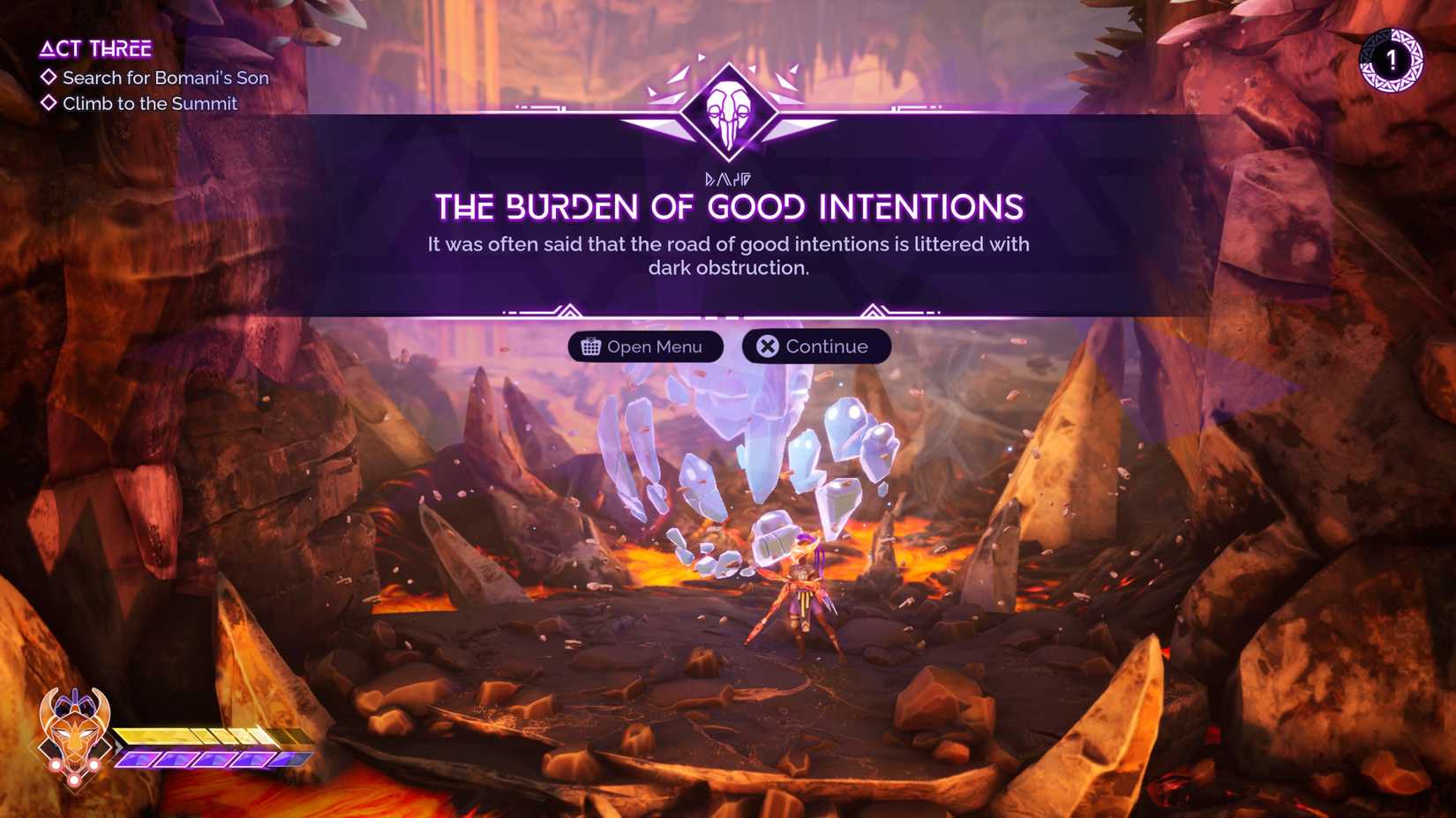 The Burden of Good Intentions Echo in Tales of Kenzera