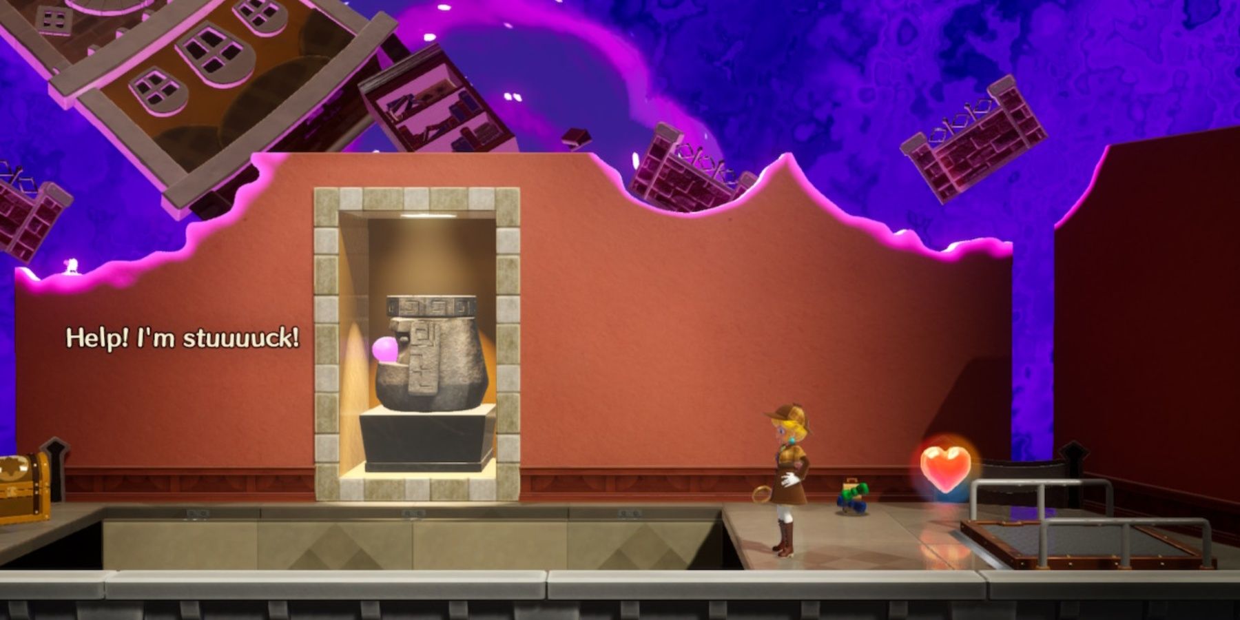 Princess Peach: Showtime - Sparkle Gem Locations in The Dark Museum ...
