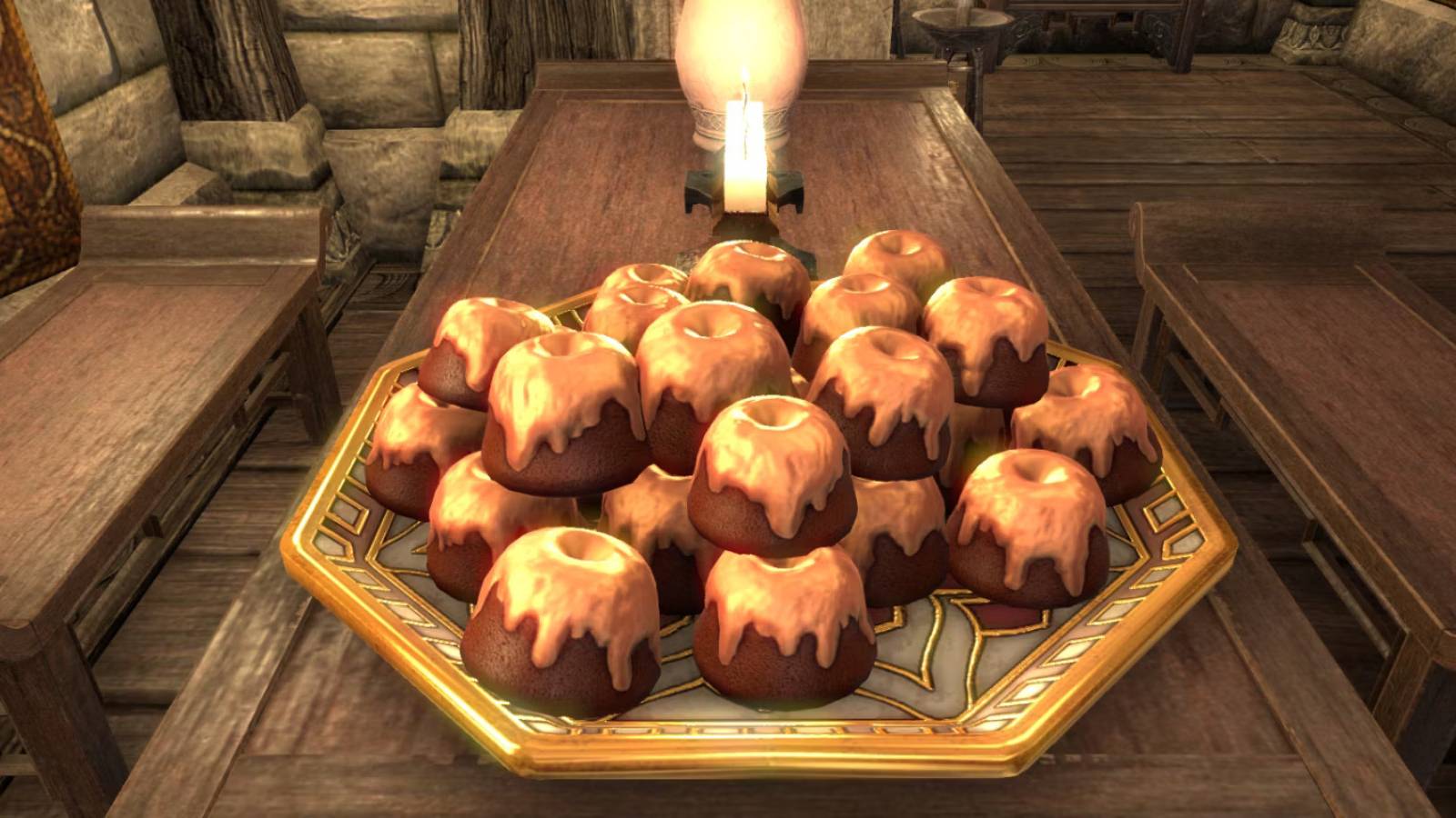 The Elder Scrolls Skyrim Sweetrolls on a Platter