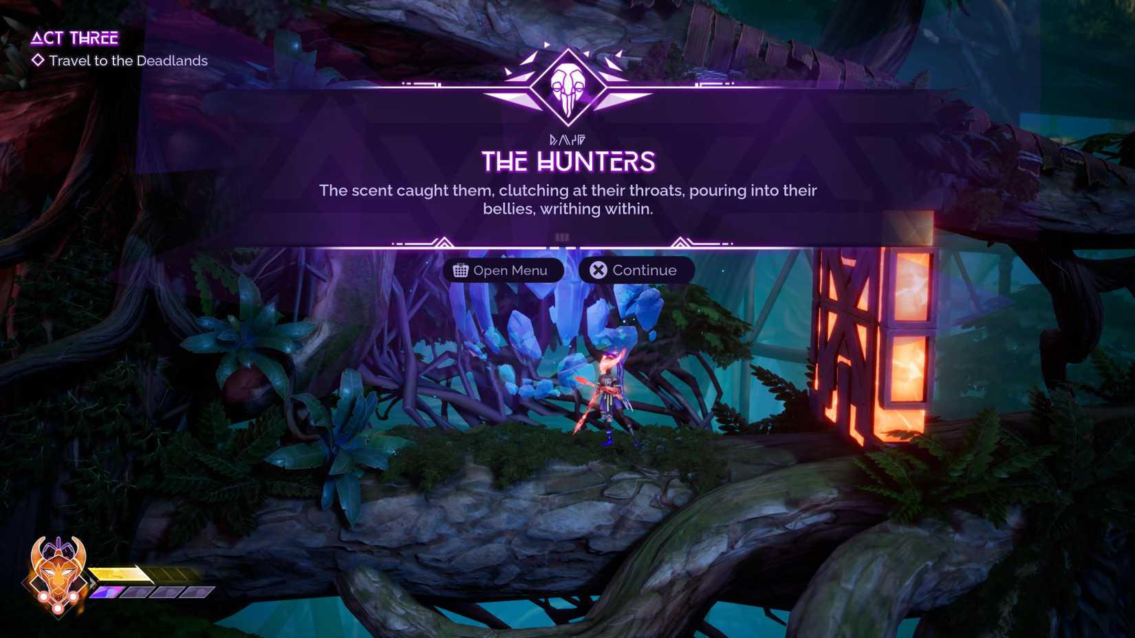 The Hunters Echo in Tales of Kenzera