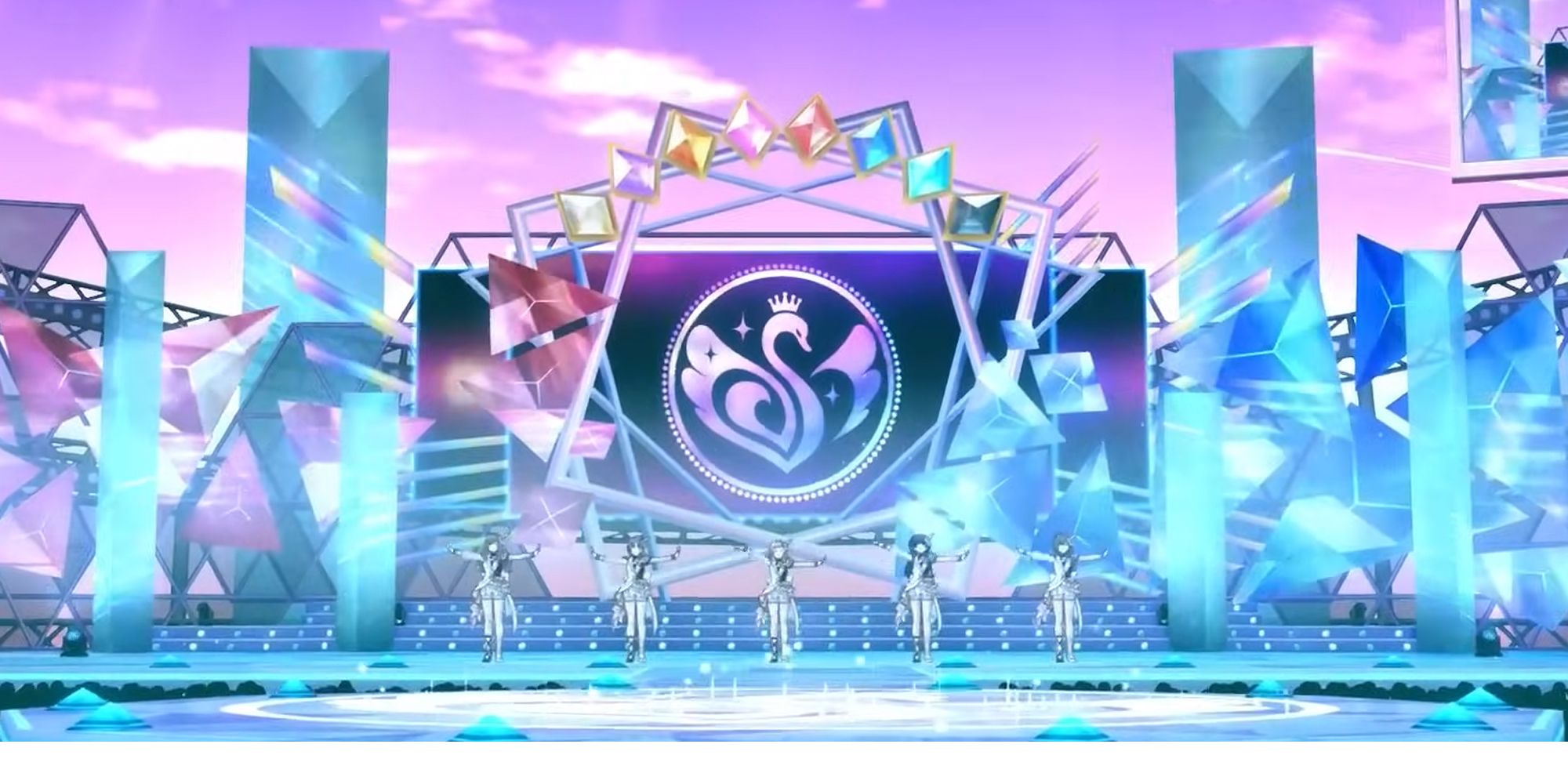 The Idolmaster Shiny Colors Song for Prism in-game 3d stage performance imas rhythm game