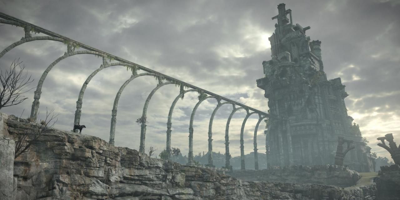 The open world in Shadow of the Colossus
