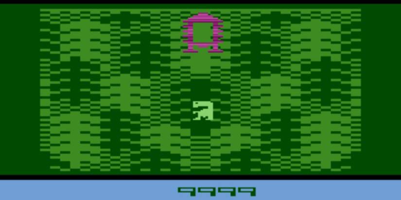 The opening screen of E.T. the Extra-Terrestrial