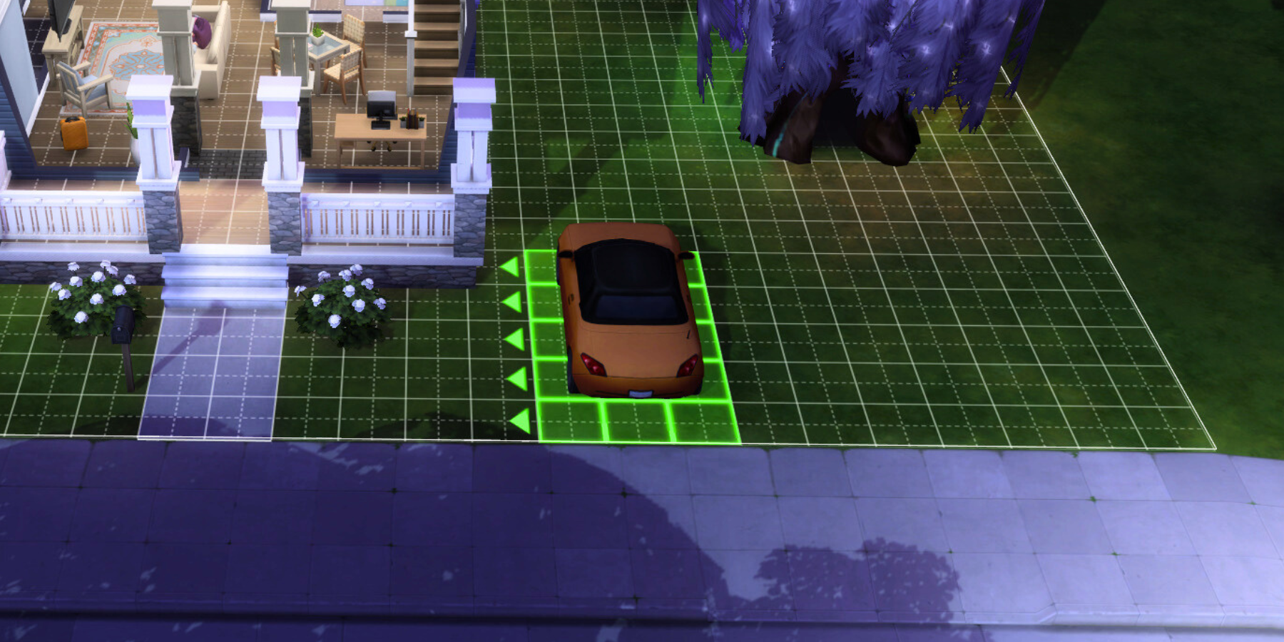The Sims 4 Scale Car Larger