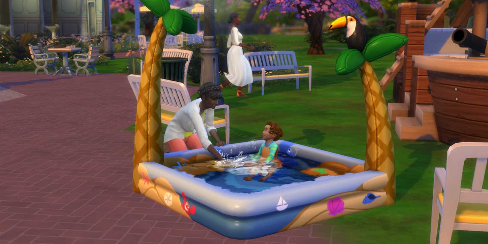 Toddlers At Parks Mod for The Sims 4