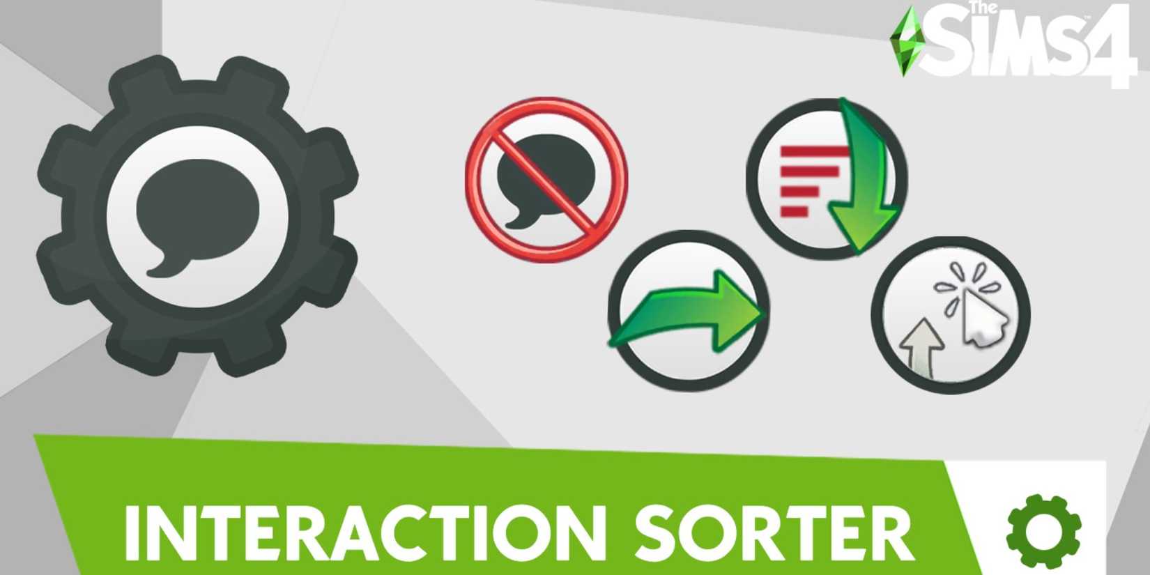 The Sims 4 Interaction Sorter Mod