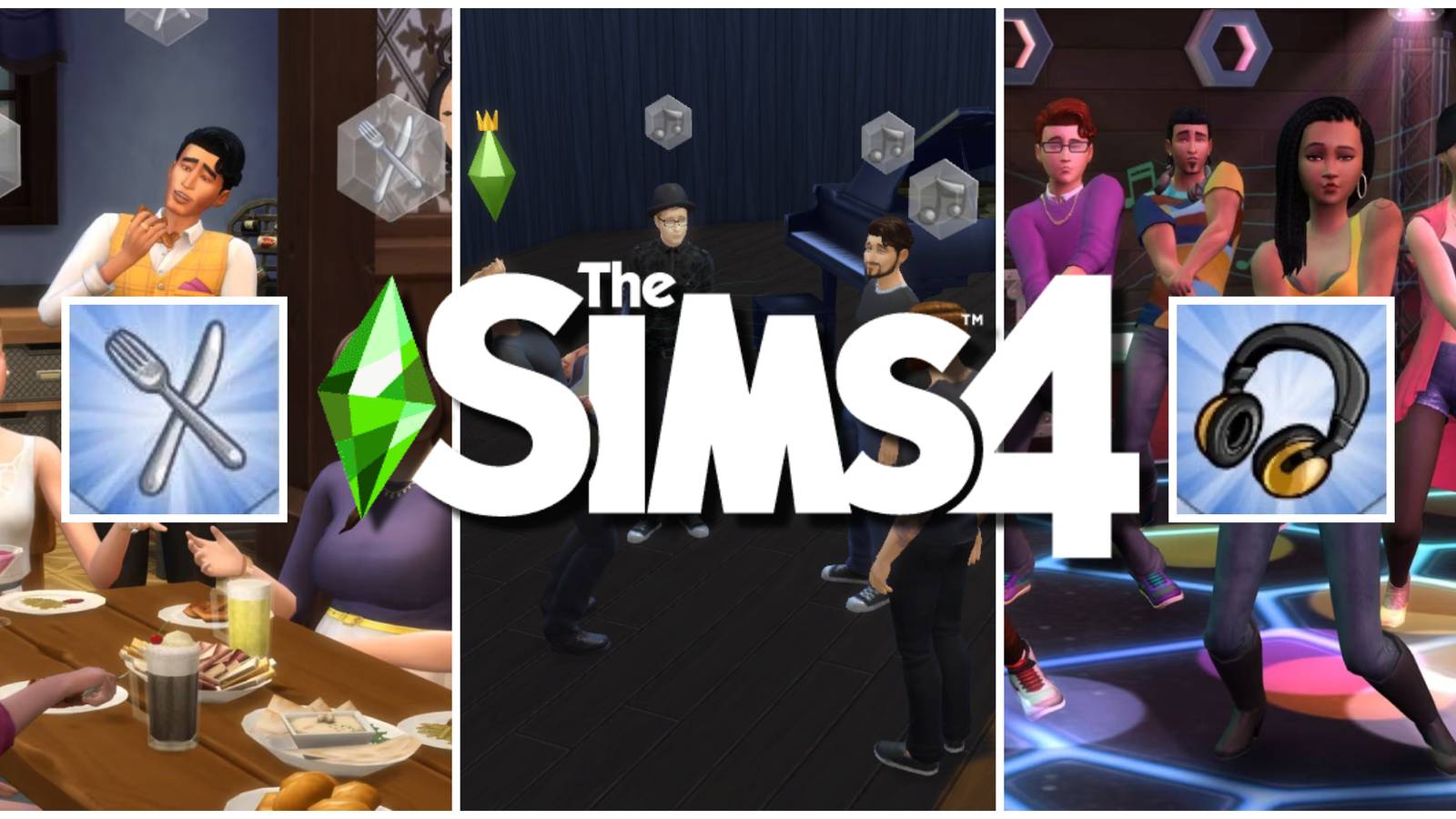 Sims getting together for club meetings, representing the best types of clubs players should add to their game