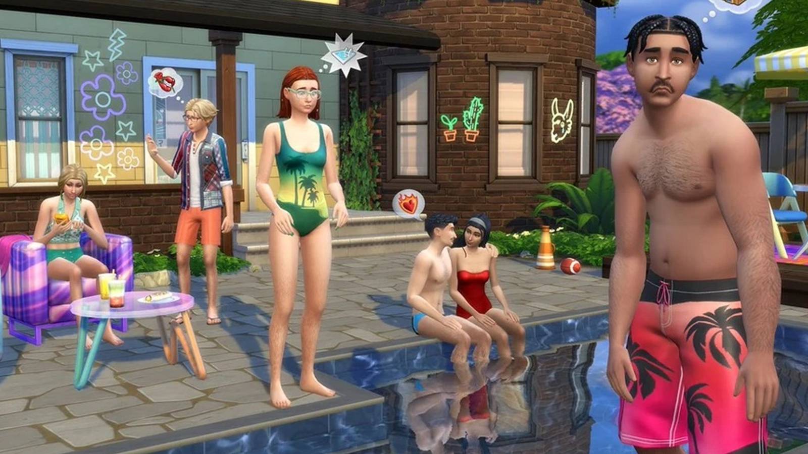The SIms 4 pool