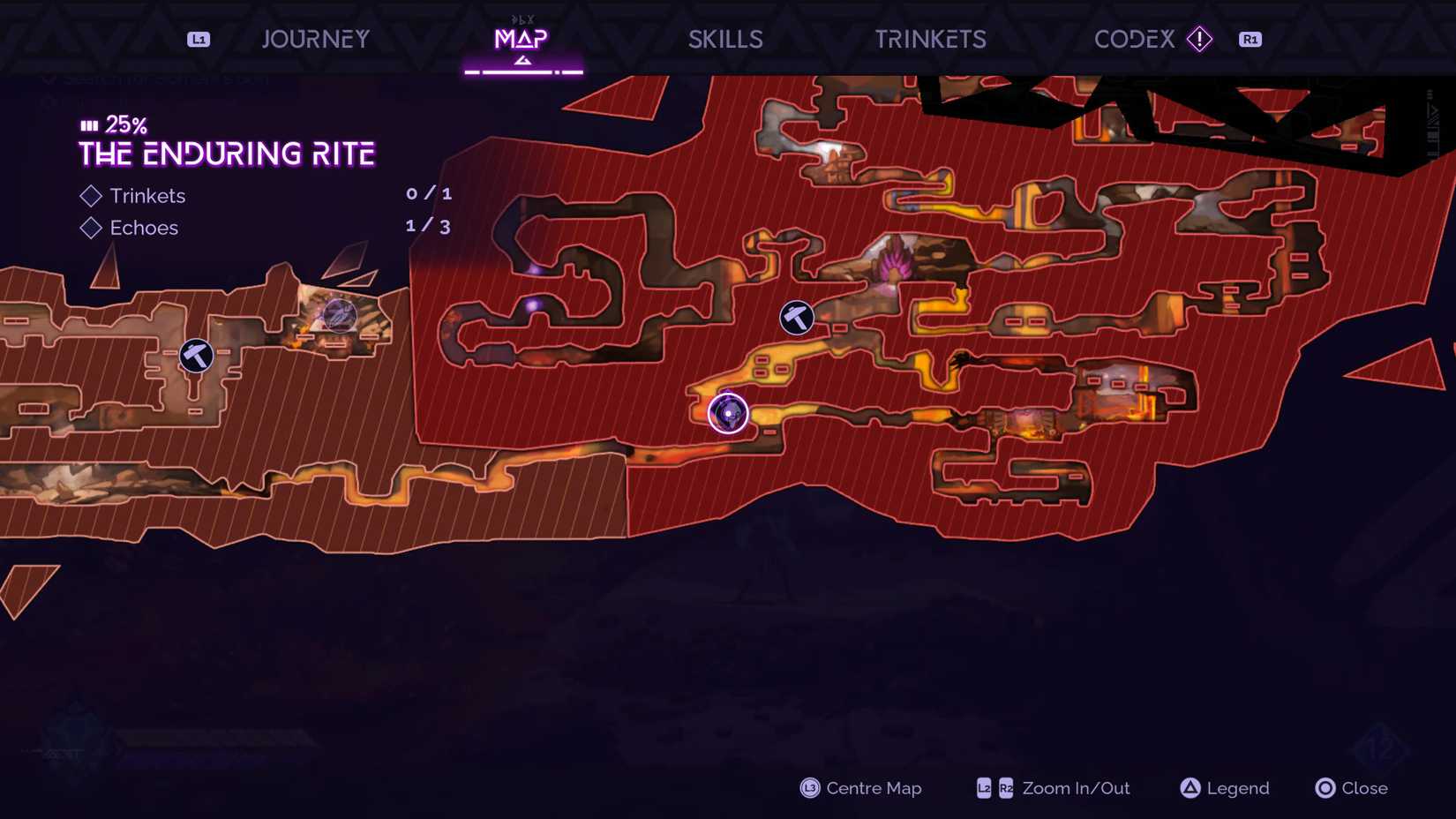 The Spirit of Mankind Map in Tales of Kenzera