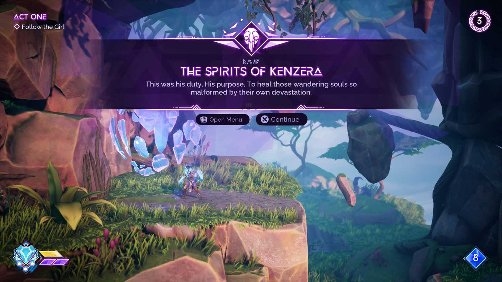 The Spirits of Kenzera Echo in Tales of Kenzera