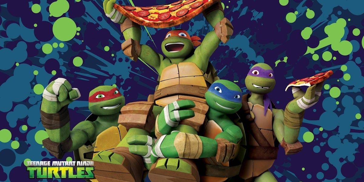 The Turtles in Teenage Mutant Ninja Turtles 2012