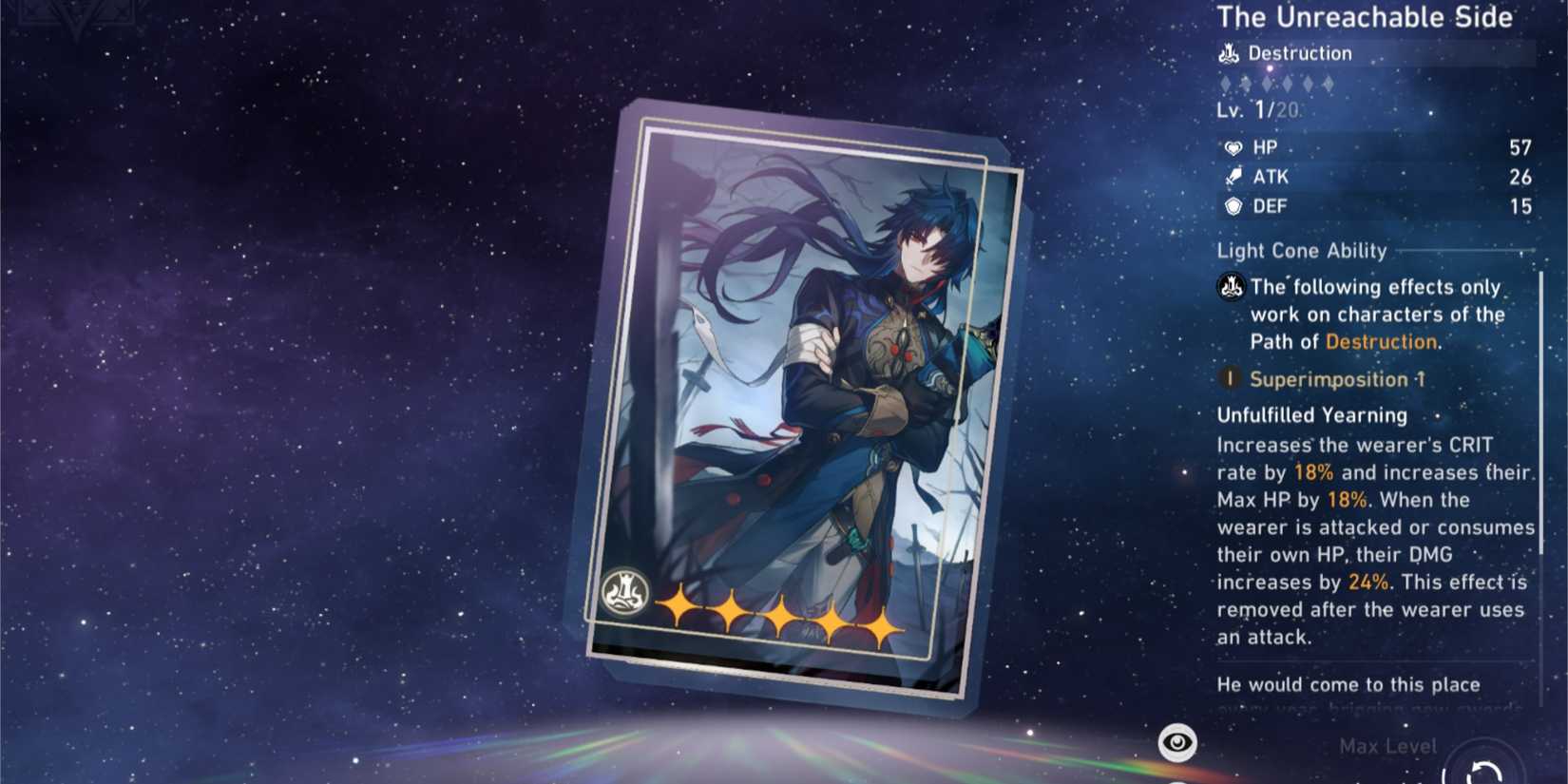 The Unreachable Side Light Cone Honkai Star Rail-1