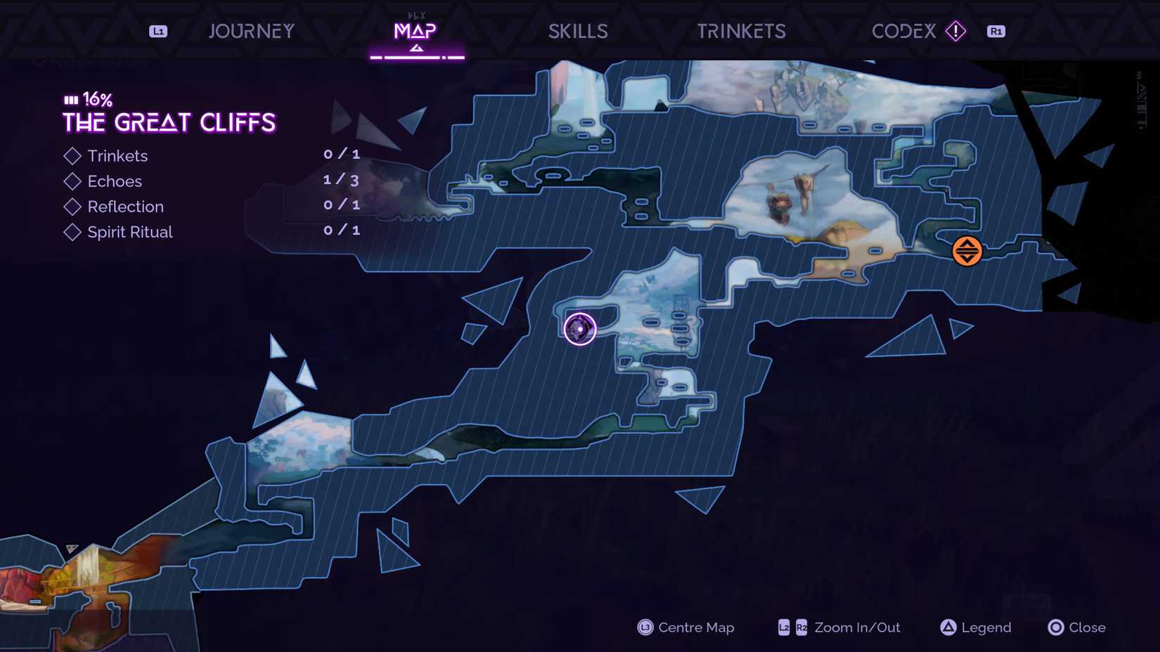 The Yumboes Map in Tales of Kenzera