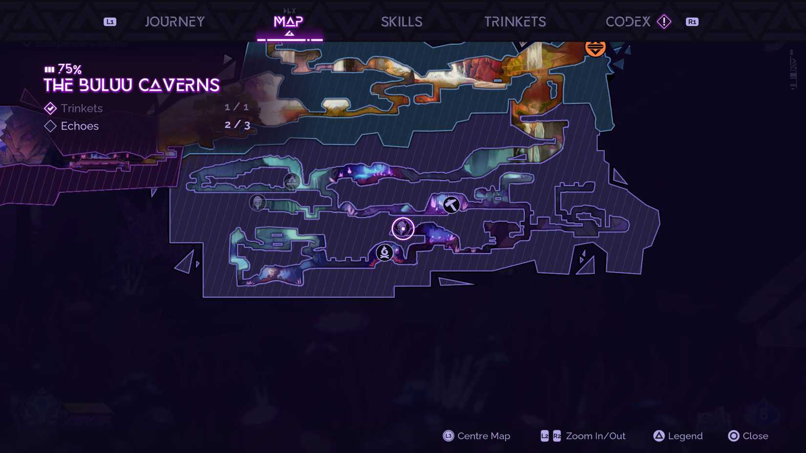 These Humble Waters Map in Tales of Kenzera