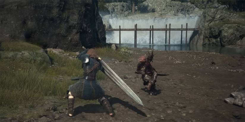 The Arisen using Tidal Wrath in Dragon's Dogma 2