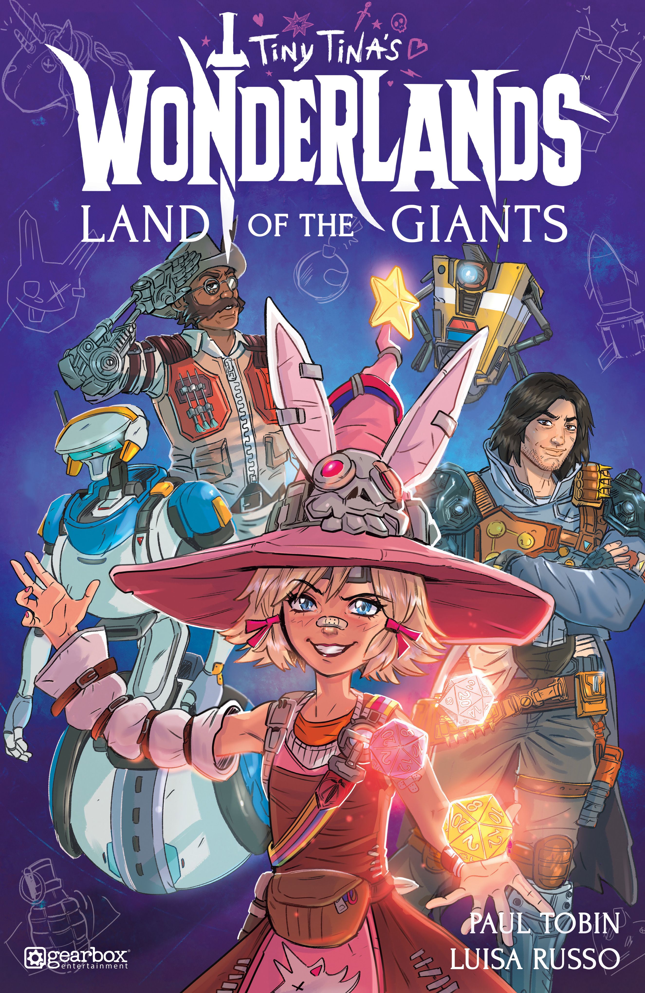 tiny tinas wonderlands land of the giants comic book cover