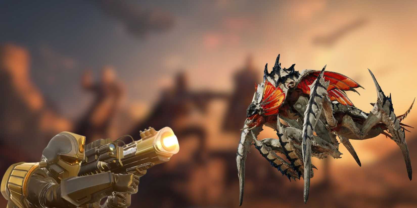 Helldiver Aiming at Stalker