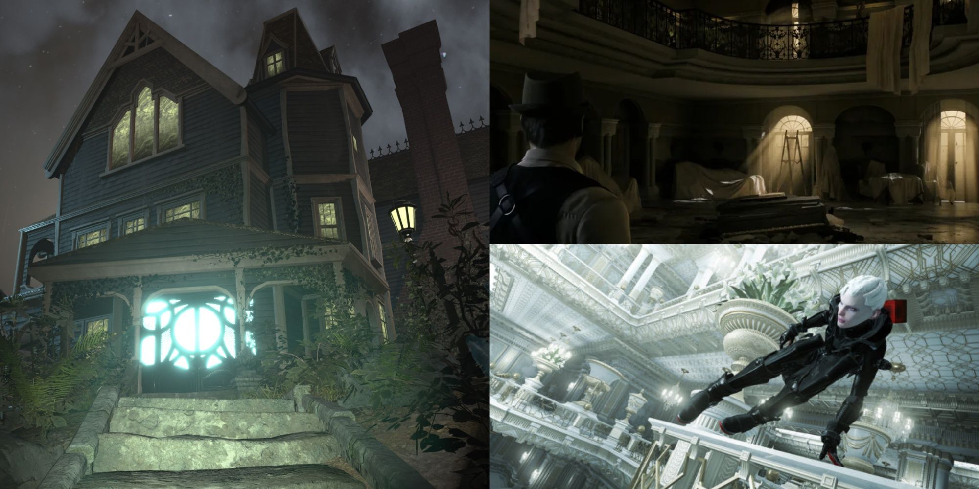 title image horror games that take place in one location 7th guest house alone in the dark echo