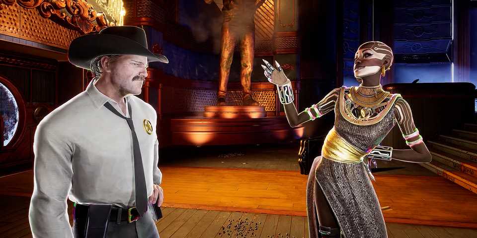 Tom and Nefertiti talking in Judas