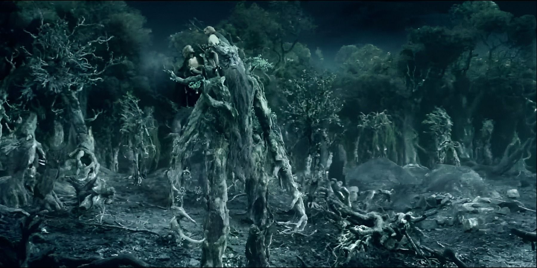 Treebeard and the Ents in The Lord of the Rings The Two Towers