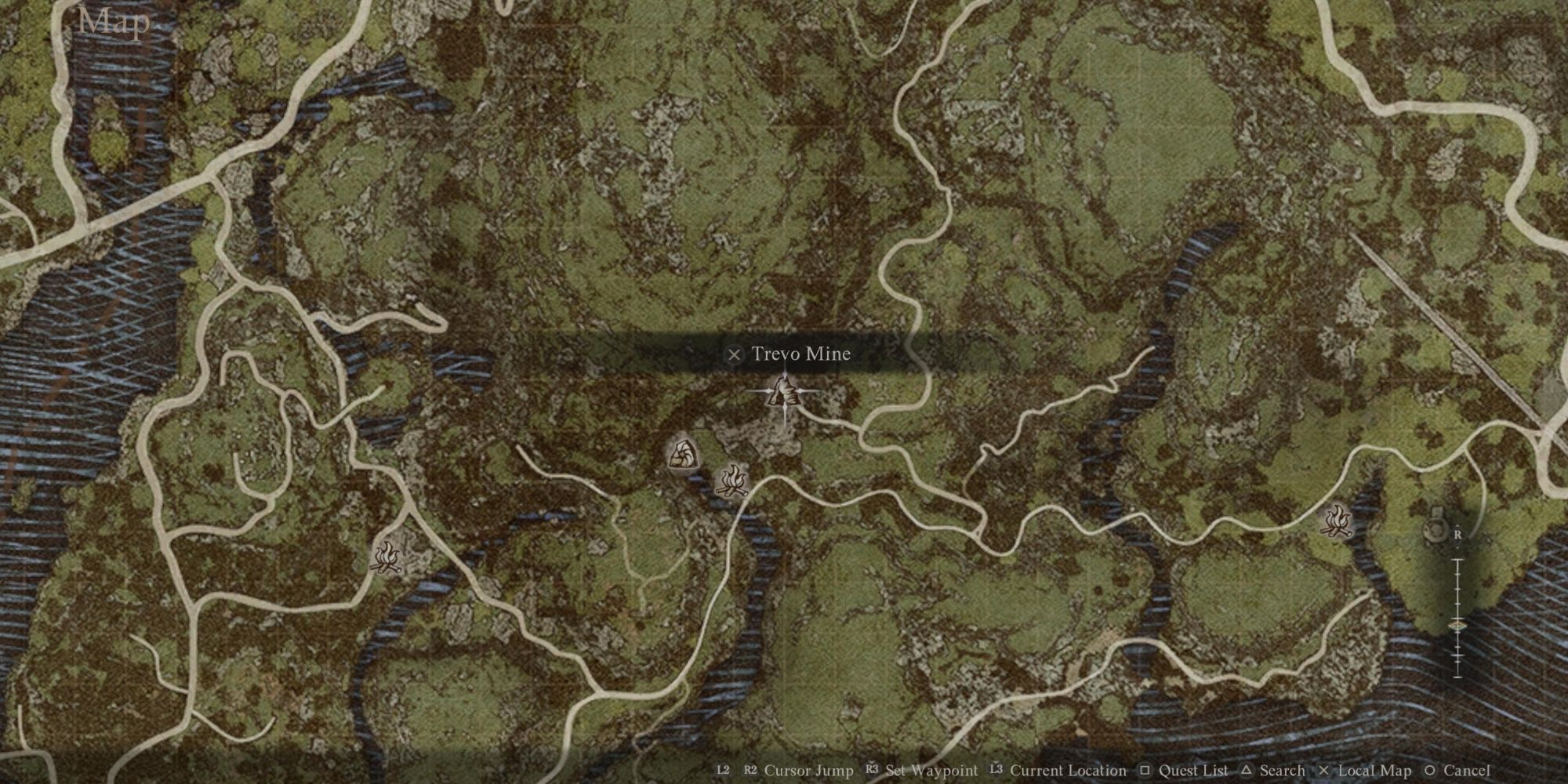 Trevo Mine Map in Dragon's Dogma 2
