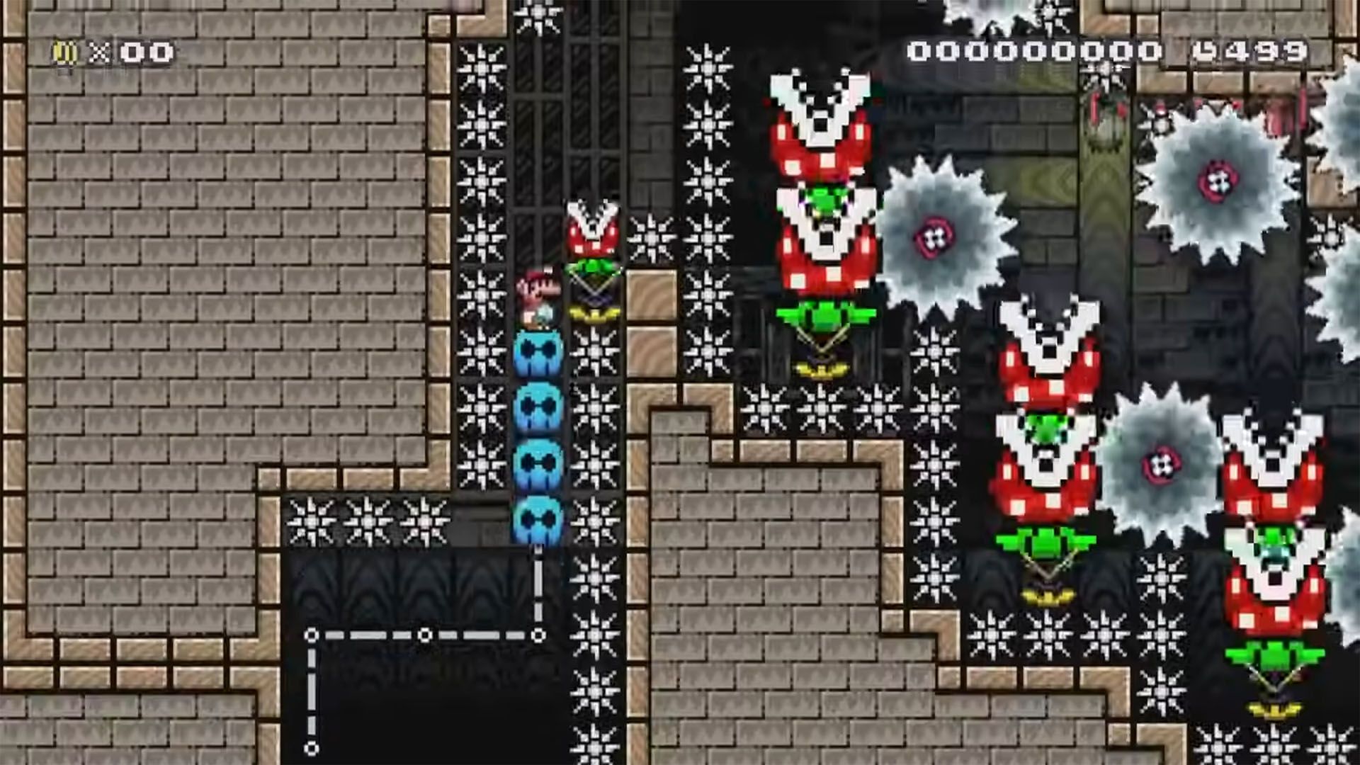 'Impossible' Super Mario Maker Level Completed