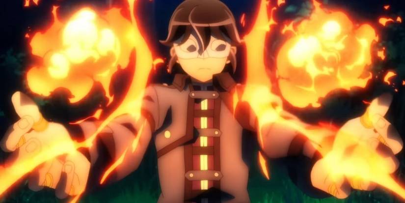 MIsumi blasts its enemies away with the Infernal Flare spell