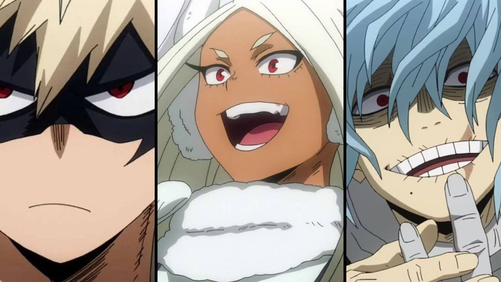 Bakugo, Mirko and Shigaraki Featured Image