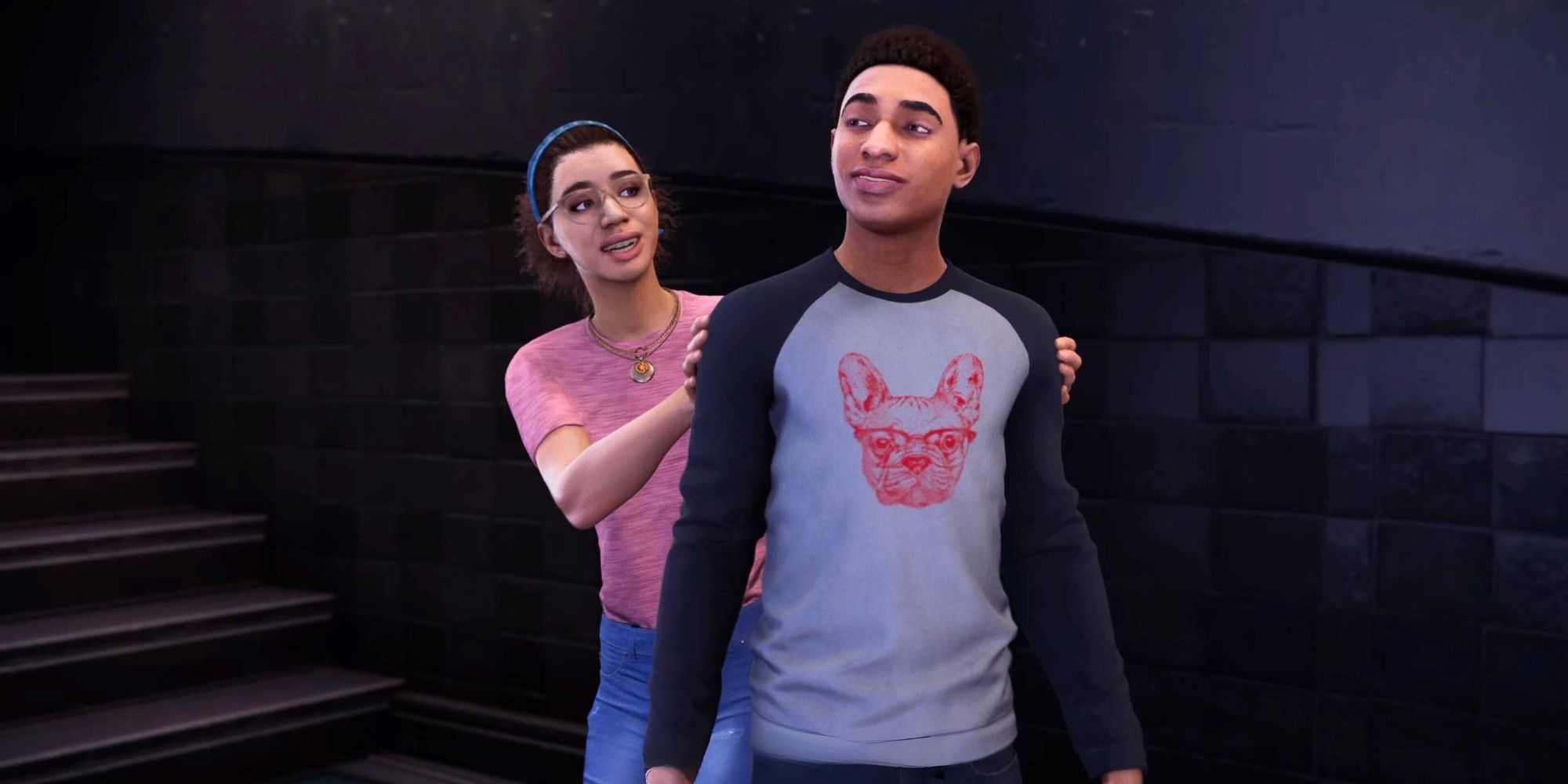 Miles and Phin from Spider-Man: Miles Morales