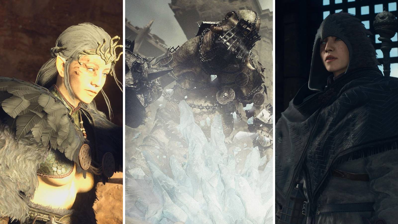 A grid showing Sorcerers and their spells in Dragon’s Dogma 2