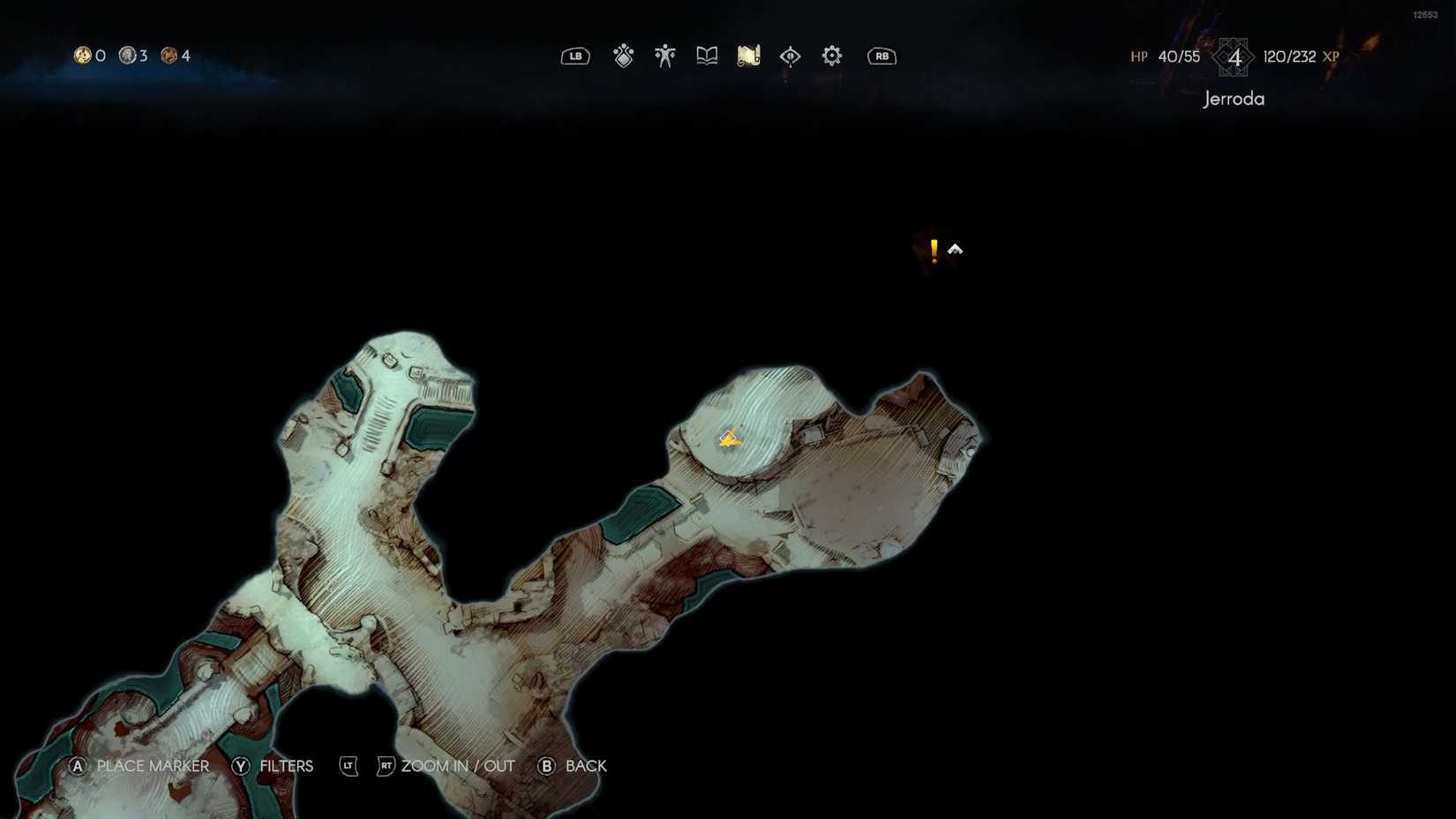 The location of the primary Whisper in Sacrament in No Rest For The Wicked