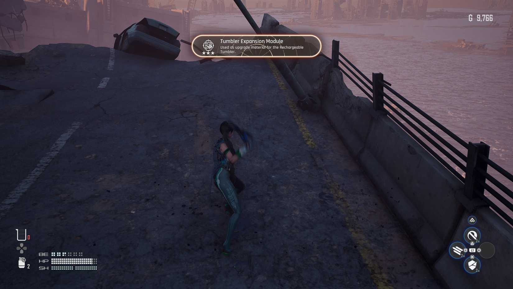 Upgrading Eve's Rechargeable Tumbler in Stellar Blade