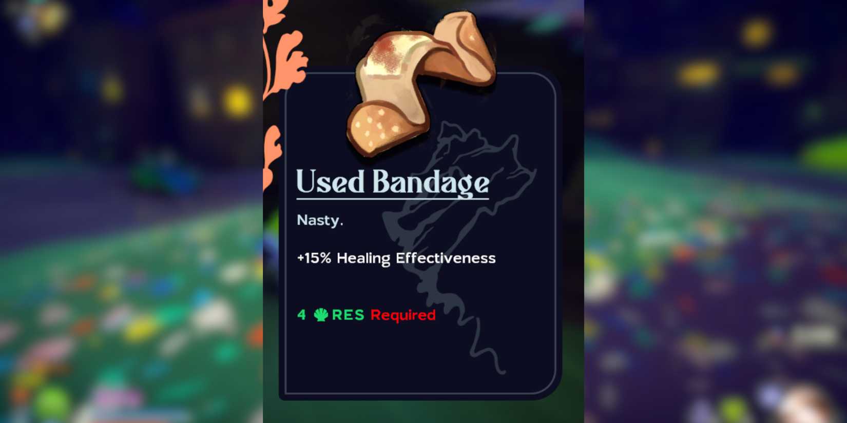 used bandage stowaway in another crab's treasure