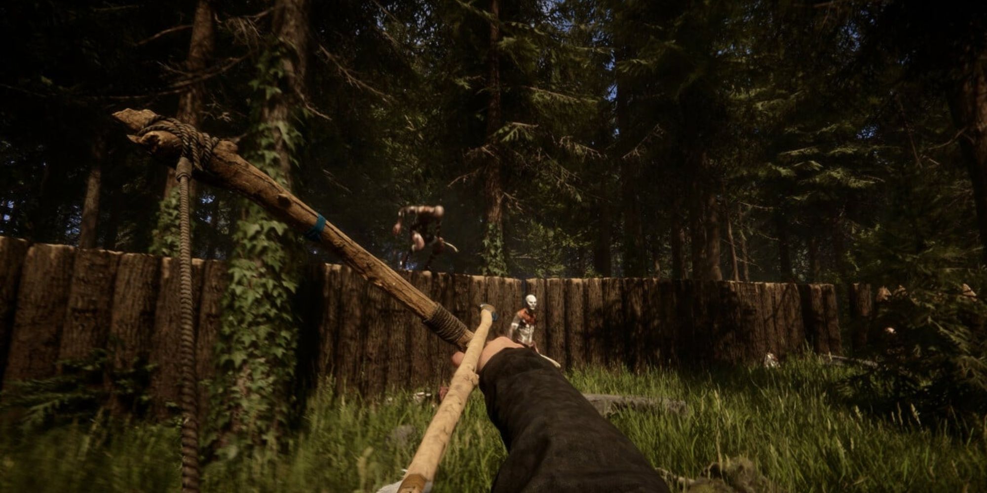 Using a bow in Sons Of The Forest