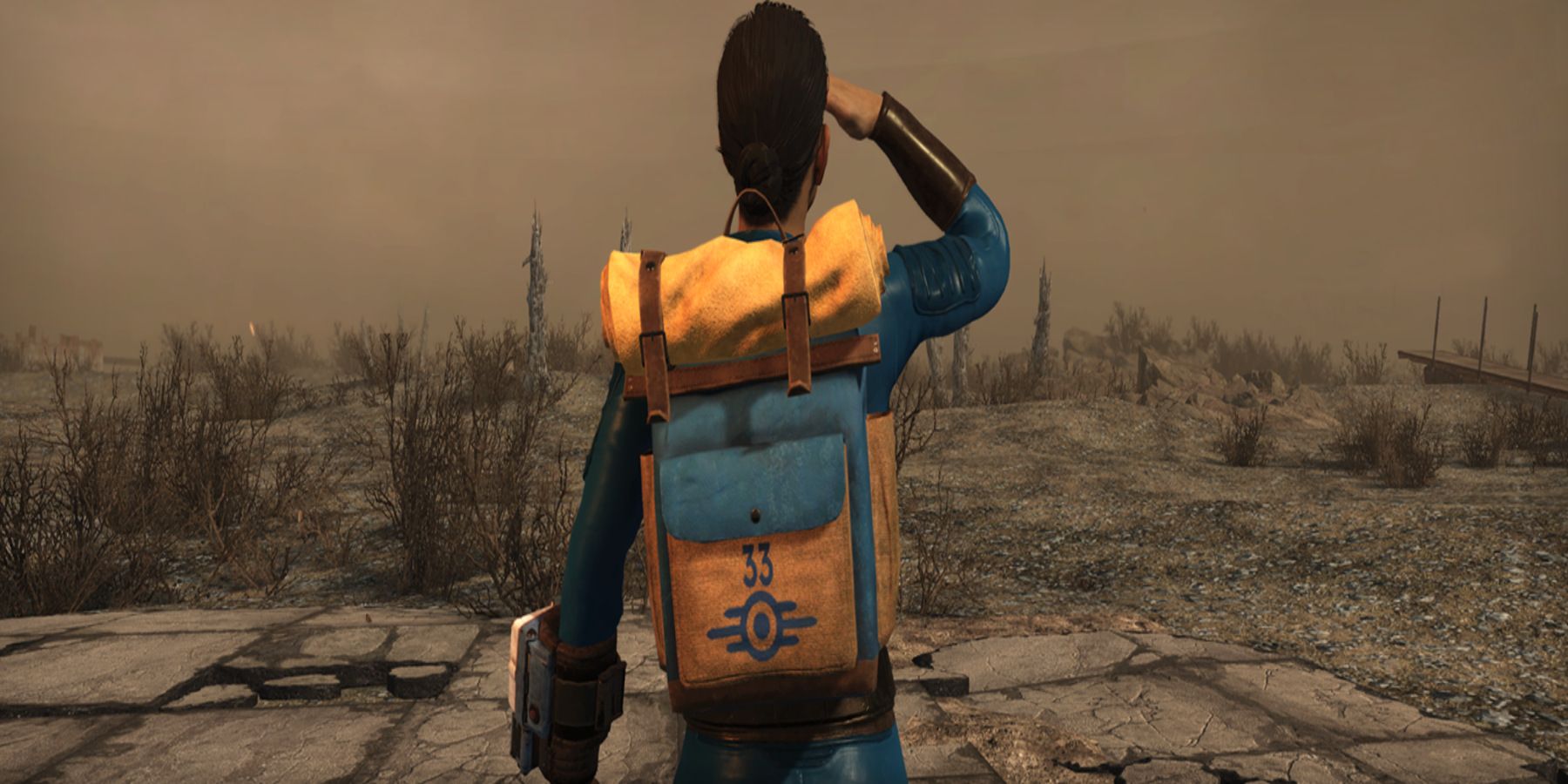 Vault 33 Backpack Fallout 76