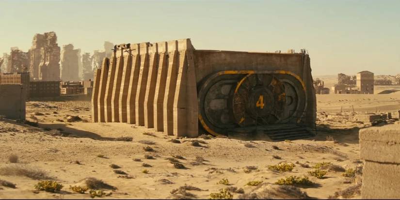 Valv 4 ingång på ytan