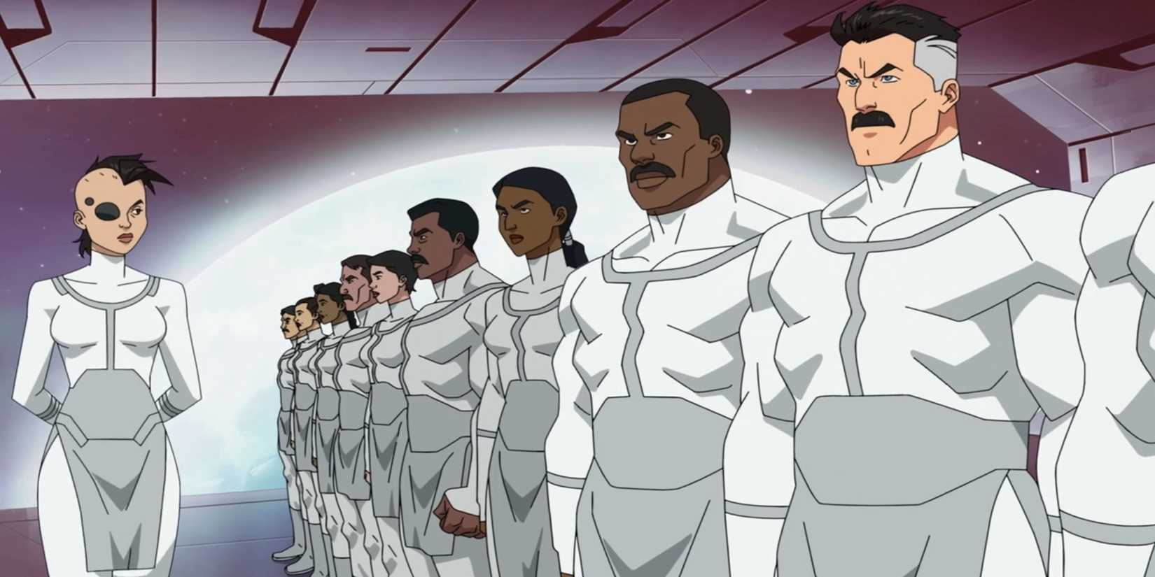 Viltrumites including Omni-Man in Invincible