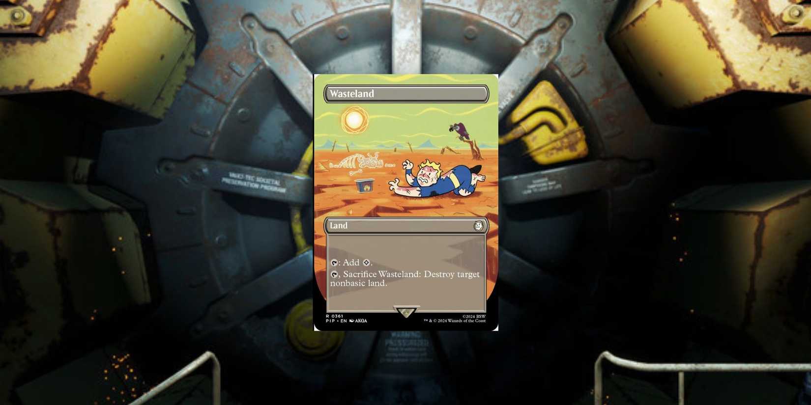 Wasteland Fallout MTG