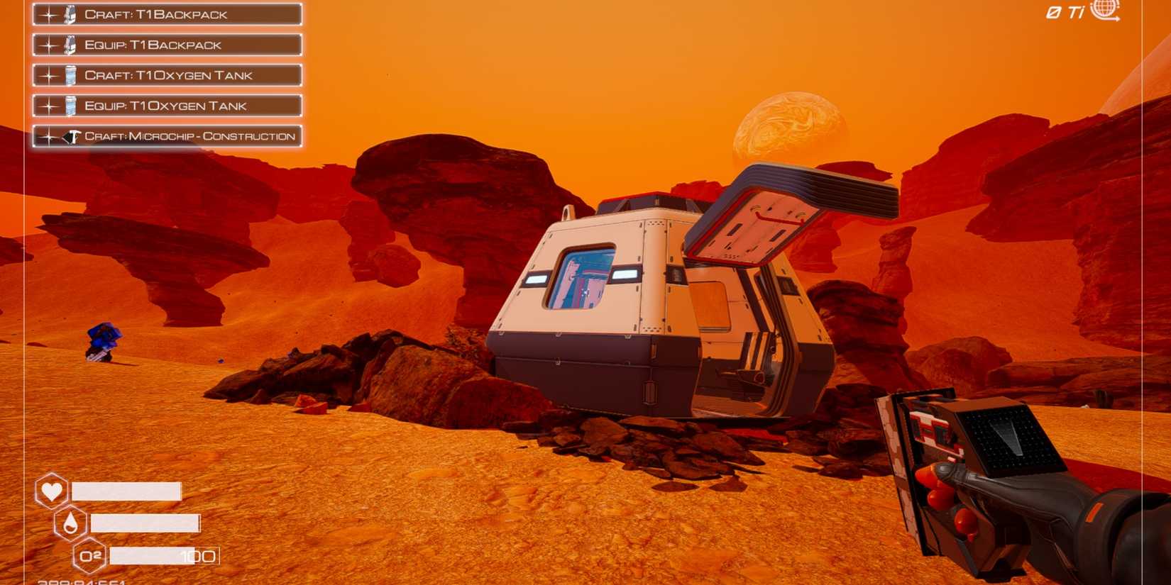 Waterfall Starting Location In The Planet Crafter