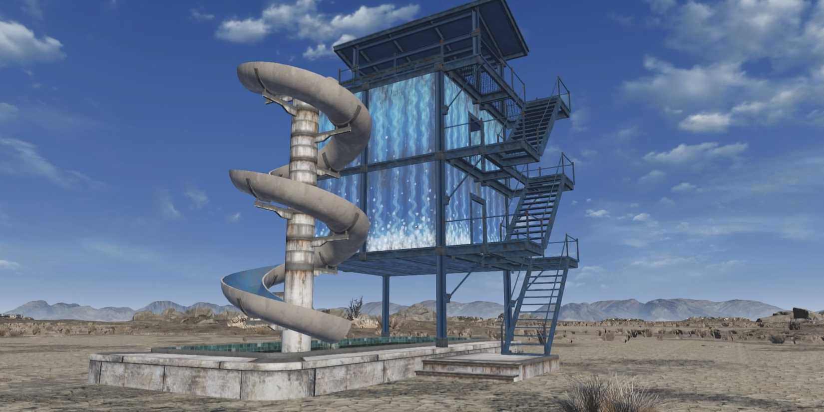 Wavy Willard's Water Slide in Fallout 76