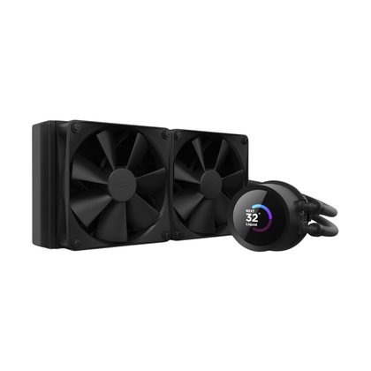 NZXT Kraken 240 - RL-KN-240-B1 - 240mm AIO CPU Liquid Cooler - Customizable 1.54
